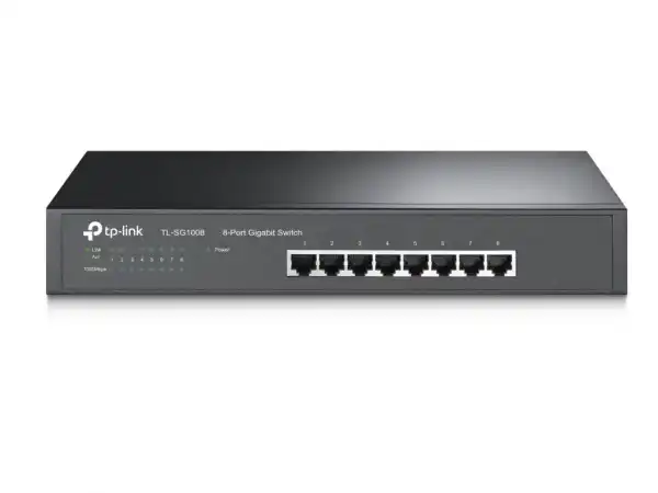 Switch TP-LINK TL-SG1008 Gigabit 8x RJ45 10/100/1000Mbps/13'' metalno kuciste