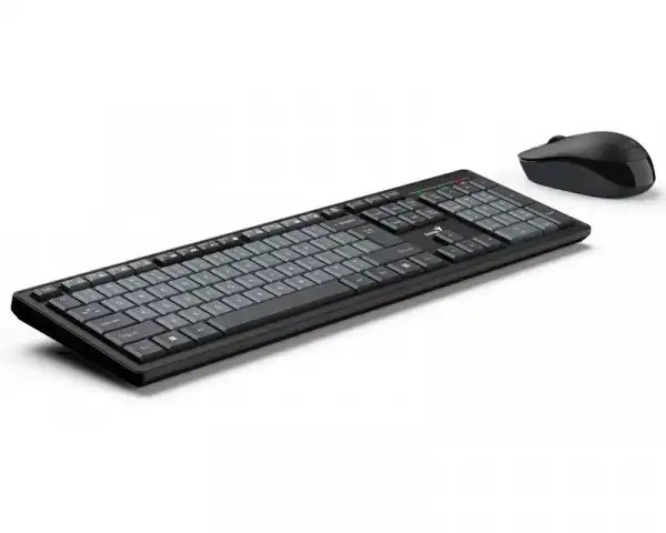 GENIUS Smart KM-8200 Wireless USB YU crna tastatura + miš