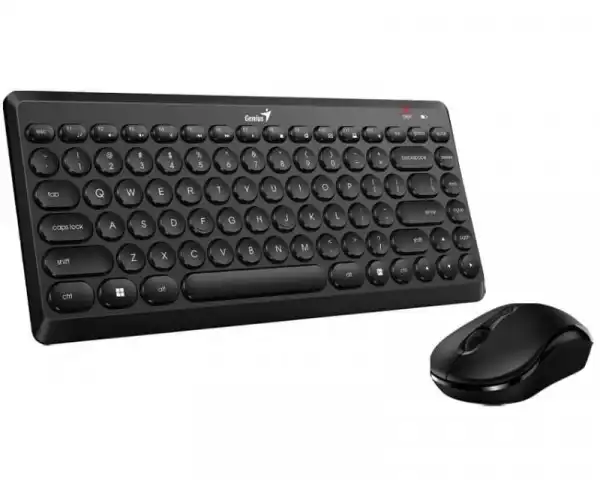GENIUS LuxMate Q8000 Wireless USB YU crna tastatura + miš